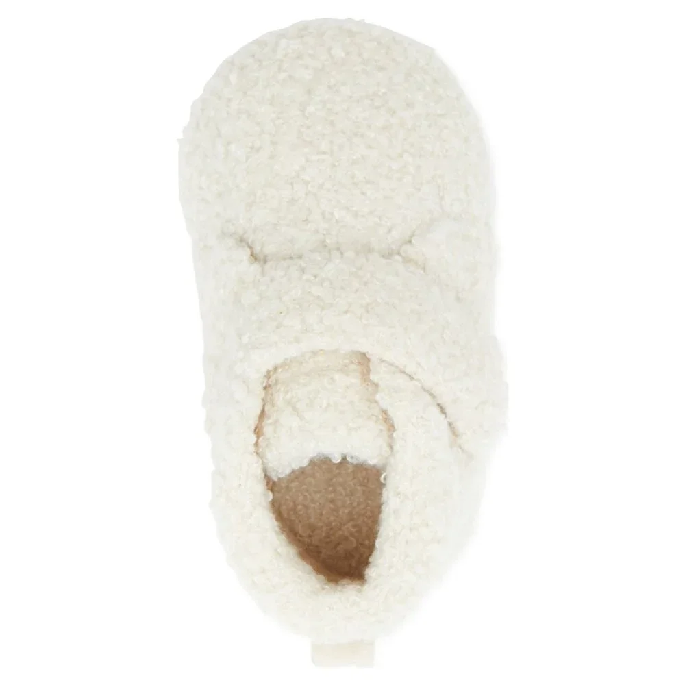 Faux Fur Baby Boots BABY SIZE 2 Soft Flexible Creme Color UNISEX NEW